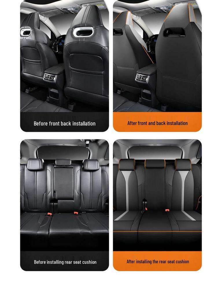 Cojín Universal para Asiento de Coche para Todas las Estaciones para Changan CS75 PLUS 2ª/3ª Generación - Cobertura Completa