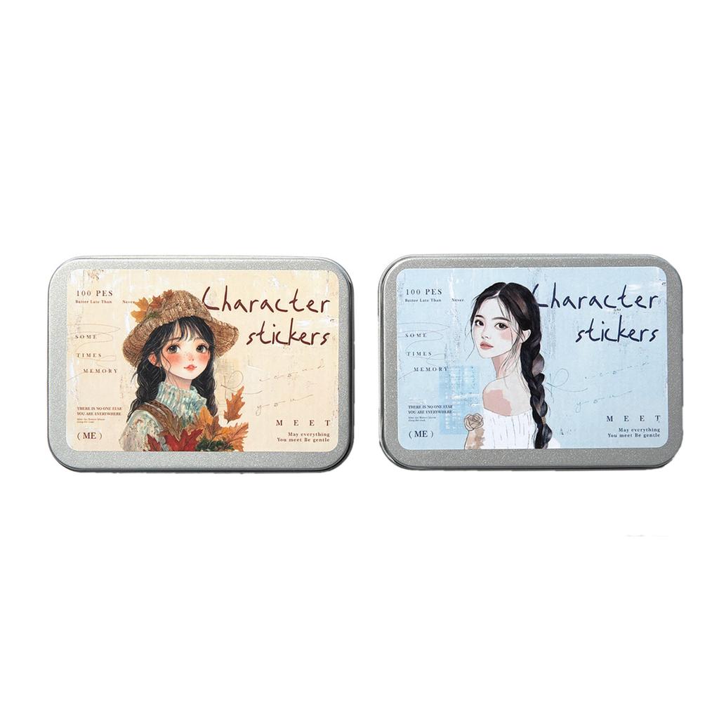 100pcs Kawaii Stationery Stickers Non-definitional Romance DIY Craft Scrapbooking Album Junk Journal Happy Planner Diary