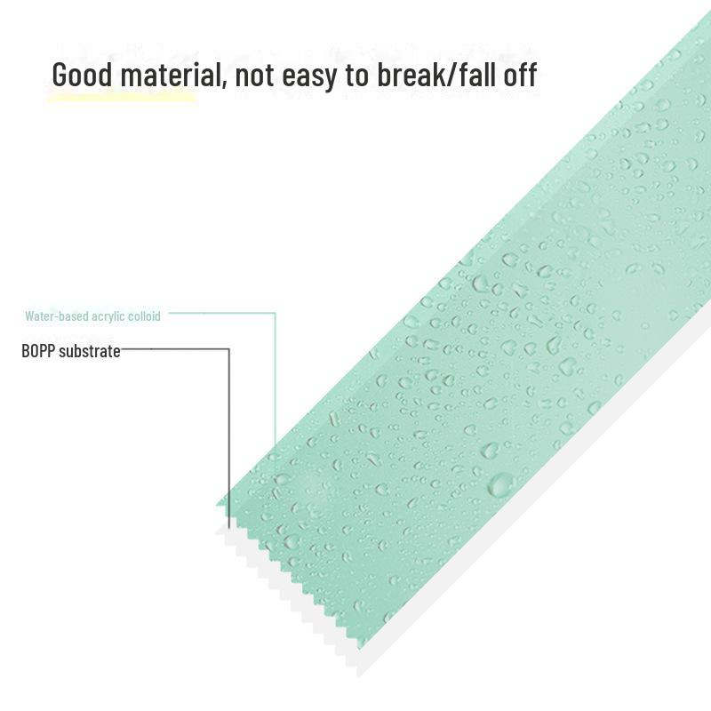 High-Viscosity Thickened Transparent Packing Tape - Durable Large Roll for Sealing and E-Commerce