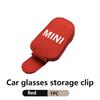 Multifunctional Car Sun Visor Glasses Holder Sunglasses Clip For MINI JCW F54 F55 F56 F60 R50 R52 R53 R56 R57 R58 R60 CLUBMAN tnrjc00