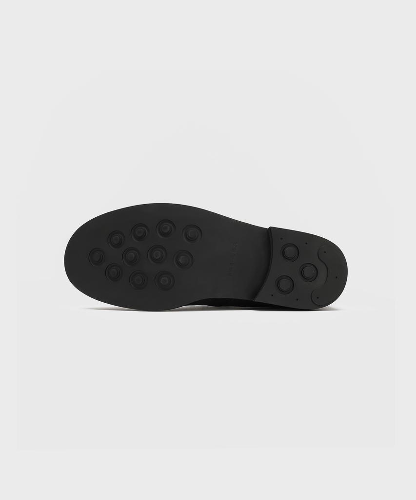 Firenze Atelier [Vibram] Ankle Line Solid Chukka Boots 2700 [Natural Black]