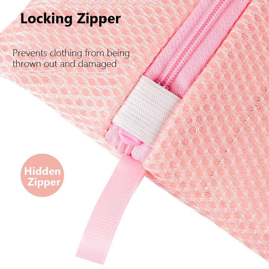 5 ks Odolná velká sada pracích sáčků Síťovaný organizér, Síťka pro skladování podprsenek, ponožek, spodního prádla, oblečení