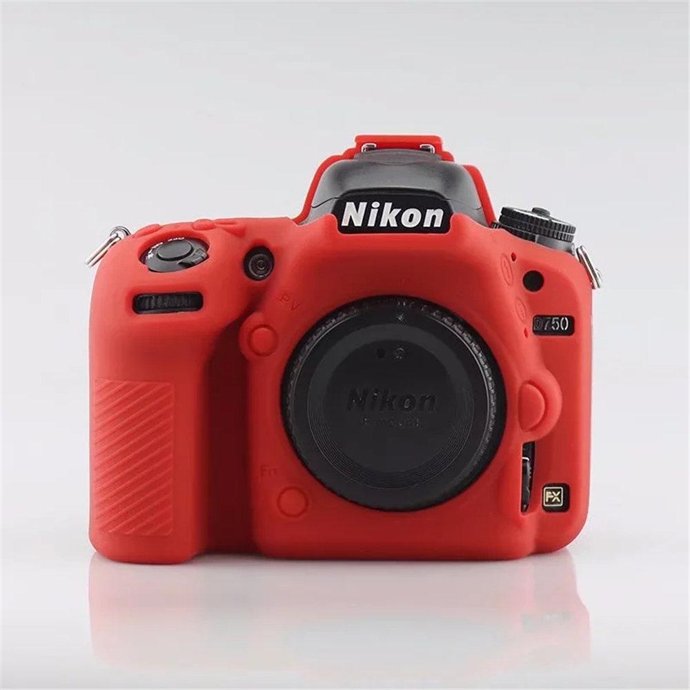 Miękki silikonowy futerał ochronny na korpus aparatu Nikon D750 Gumowa osłona Skin