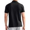 Li Ning Brand Printed Comfortable Versatile Short Sleeve Polo Shirt Men tops Black YPLT027-1