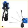 Sunshine beach cart blue foldable tourist beach camping 100kg