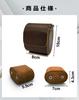 TINGSING Watch Case for One PU Leather and Perfect for Business Trips and Stylish Gift Watch, Brown, Suede, Portable, Travel,