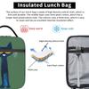 Pete the Cat  Insulated Lunch Bags Thermal Bag Reusable,Lunch Container Cool Cat Leakproof Lunch Box Tote Men Women Work  Travel