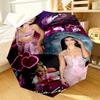 pop music Dua Lipa Umbrella 8-Frame for Travel, camping, Casual Lightweight Portable Umbrella, Essential for every family Holidays Birthday Gift