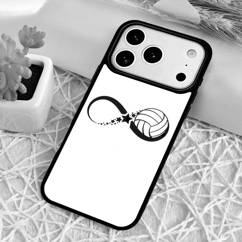 Sportovní Láska Volejbal Nárazuvzdorný Kryt na Telefon pro iPhone 17 Air 16e 15 11 12 14 13 Pro Max Kryt Coque