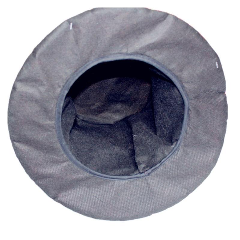 Vintage Platt Topp Clownhatt för Män Tjock Vintage Julfest Showhatt