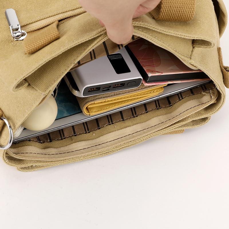 Damen-Umhängetasche, große Kapazität, Handtasche, Canvas-Tasche