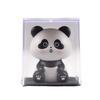 1Pc Solar Energy Panda Doll Lucky Car Decoration Cute Shaking Head Panda Figure Ornament Collection Model Creative Gifts