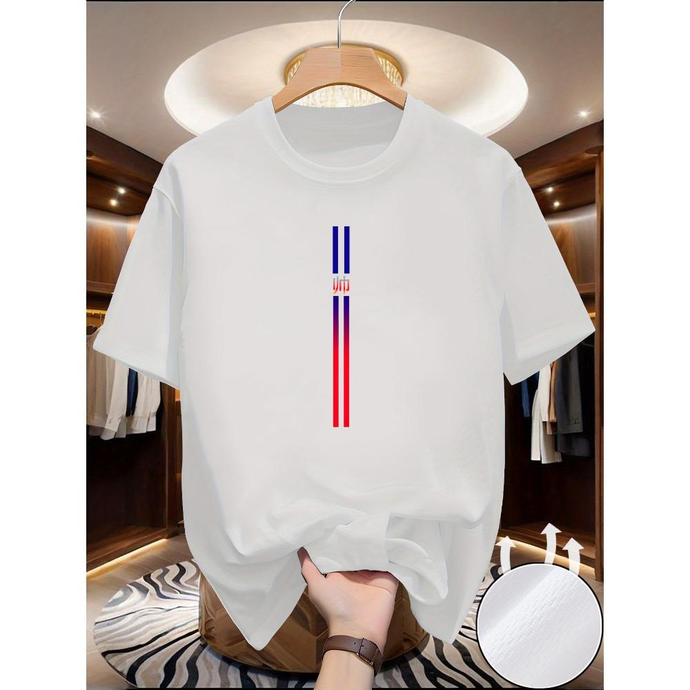 Rundhals-T-Shirt für Herren