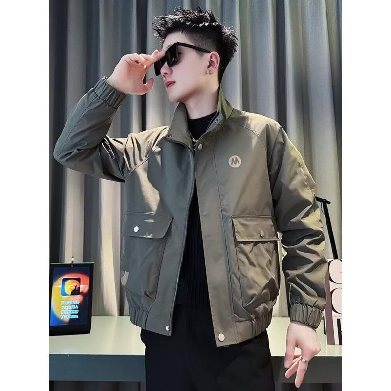 

2024 Unisex Retro Loose Lapel Jacket – Trendy, Versatile High Street Design XL зелений