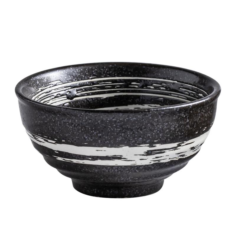 ZISIZ Japanese Style Ceramic Rice and Soup Bowls
