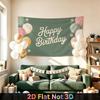 Party Backdrop Happy Birthday Birthday Balloon Photo Booth Background Front Door Decor