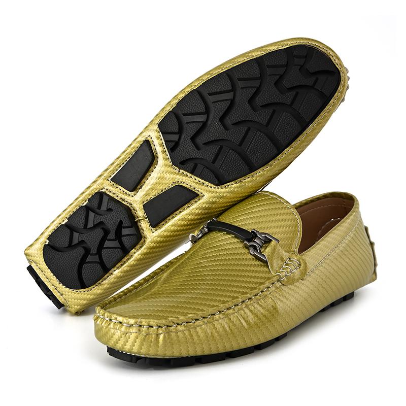 Módní mokasíny Pánské ručně vyráběné ležérní nazouvací boty PU kůže Pánské mokasíny Venkovní pohodlné prodyšné Pánské řidičské boty