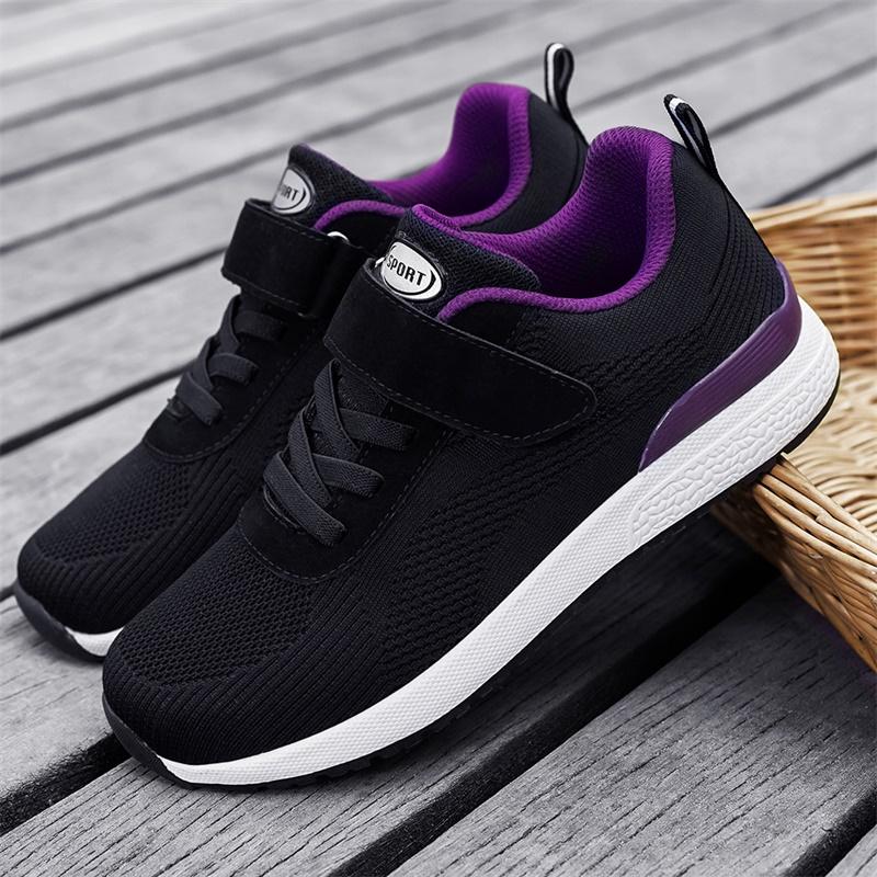 Shoes for Women 2024 Spring Summer New Sports Shoes Large 35-46 Casual Hiking Shoes Anti-slip Breathable Mesh Vulcanized Shoes