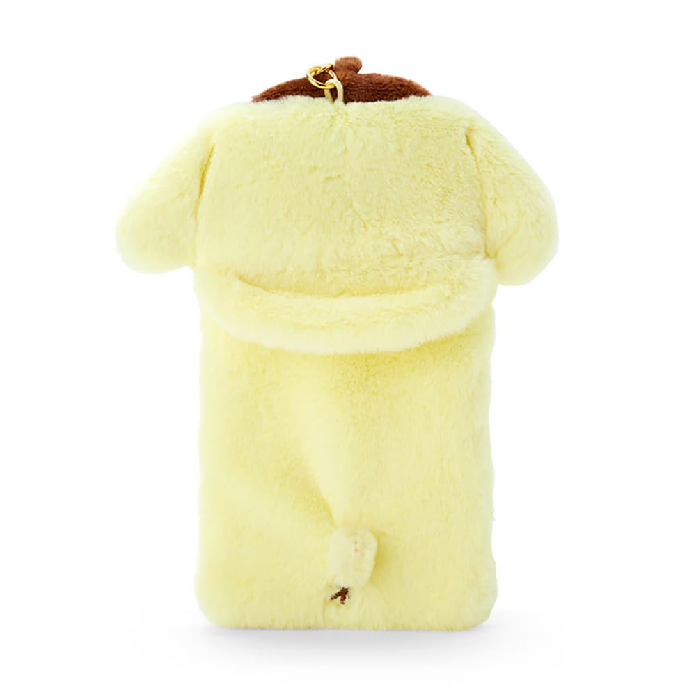 Sanrio Pompompurin Boa Fabric Trading Card Holder 726460 (Enjoy Idol)