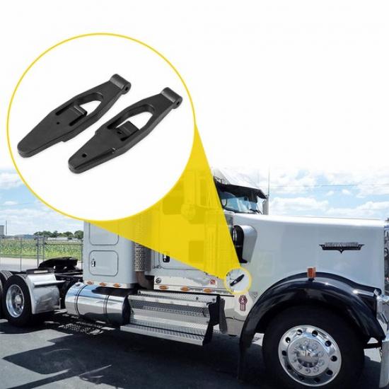 2PCS Hood Latch Base L56-0001 Fits for Kenworth T300 T600 T800 W900 Peterbilt US