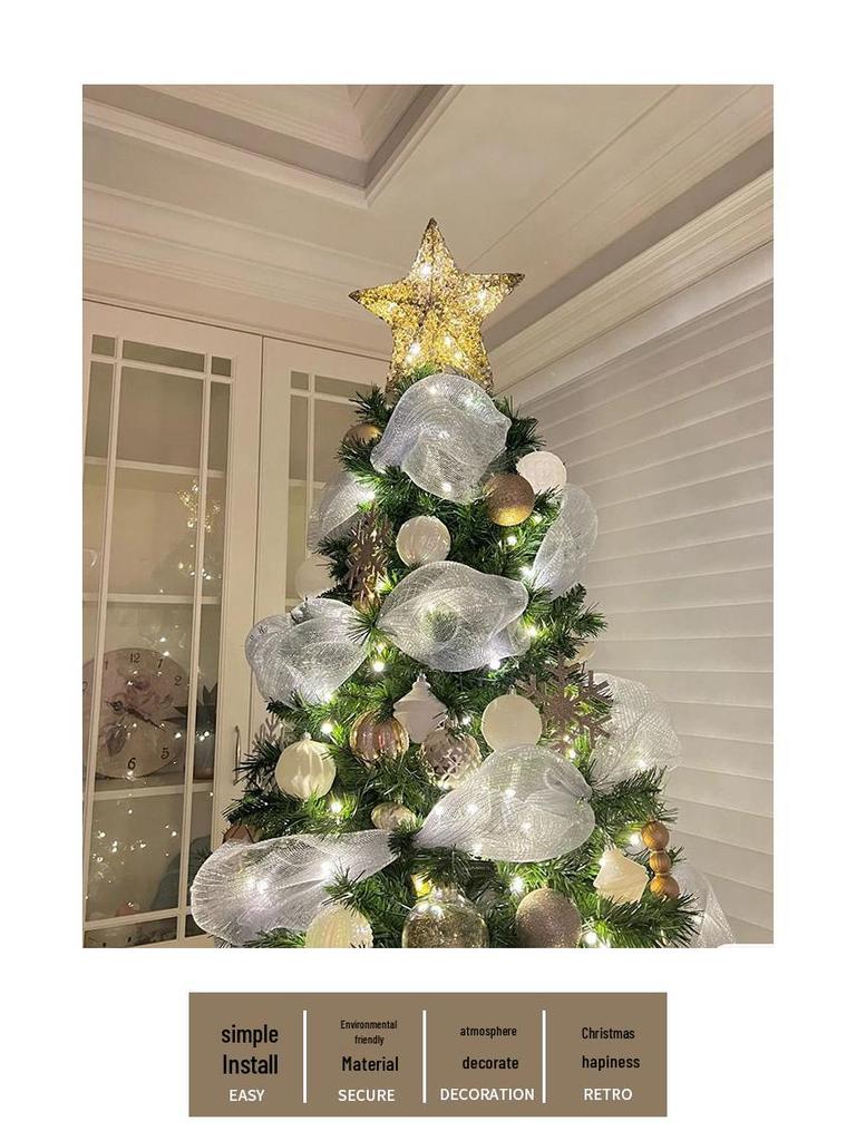 Silver Gold Mesh Net for Christmas Decorations & DIY Flower Wrapping – 10 Meters