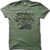 Not All Who Wander Are Lost Motorcycle Classic Vintage Biker T-Shirt 06126