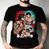 Ippo Vs Baki T Shirt Kamogawa Boxing Gym Anime Sport Vintage Designer Clothes Streetwear Unisex Soft