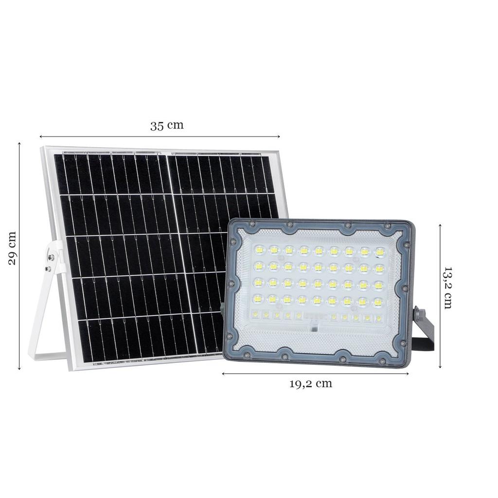 Naświetlacz Solarny LED 100W TIARA SLR-21387-100W Italux
