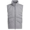 Adidas FW24 FUSTL Series P DJK Mid Removable Logo Warm Sports Casual Down Jacket Men Jacket Gray JM6174