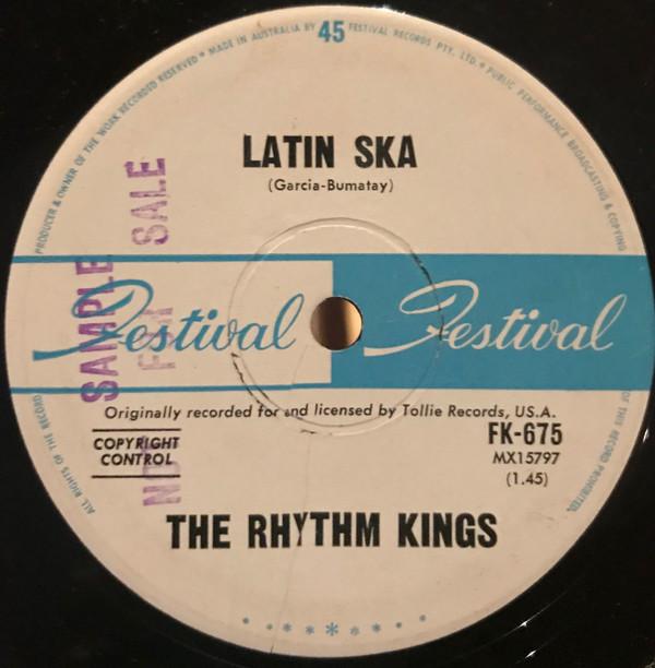 

7inch Record RHYTHM KINGS - Latin Ska FK675PROMO Festival Record 1964 UK Reggae, Ska & Dub Used