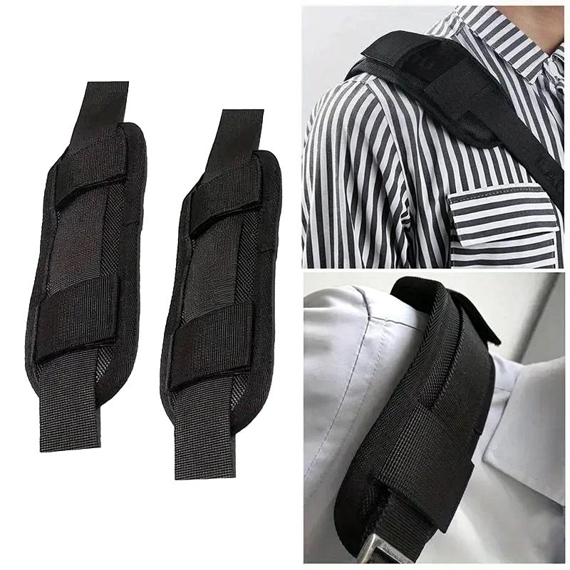 Soft Shoulder Strap Pads Anti-Slip Breathable Mesh Universal Fit Pressure Relief for Backpack Hiking Travel Daily Use