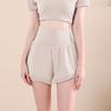 Women's High-Waist Quick-Dry Running and Yoga Shorts with Faux Two-Piece Design