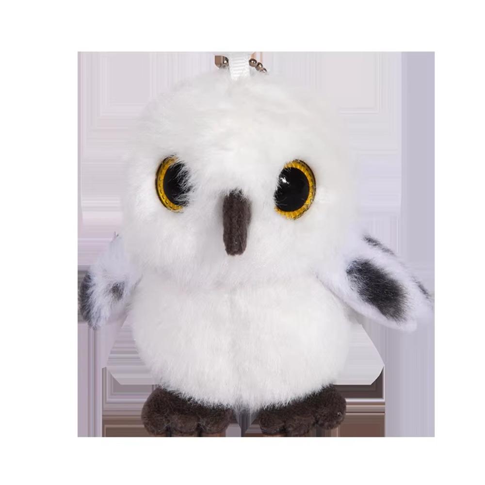 Decoration Owl Plush Pendant Cartoon Owl Doll Plush Bird Doll Keychain  Gift Girlfriend