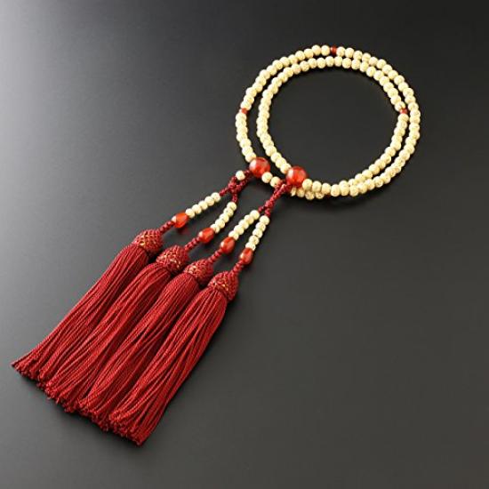 Kyoto Buddhistischer Altar Hayashi Gebetsperlen für Acht Sekten Acht Sterne Mond Bodhi Baum mit Achat Formale Offizielle Tasche Kyoto Gebetsperlen (Für Sekten)