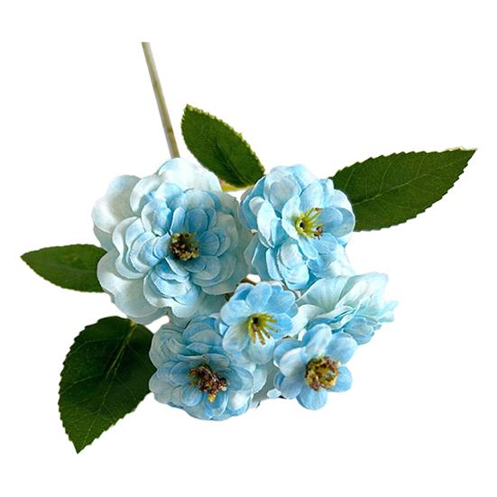 Umělé růže Kytice falešných hedvábných růží 6 hlaviček Realisticky kvetoucí růže pro domácnost Svatbu Večírek Květinová dekorace Středový díl stolu