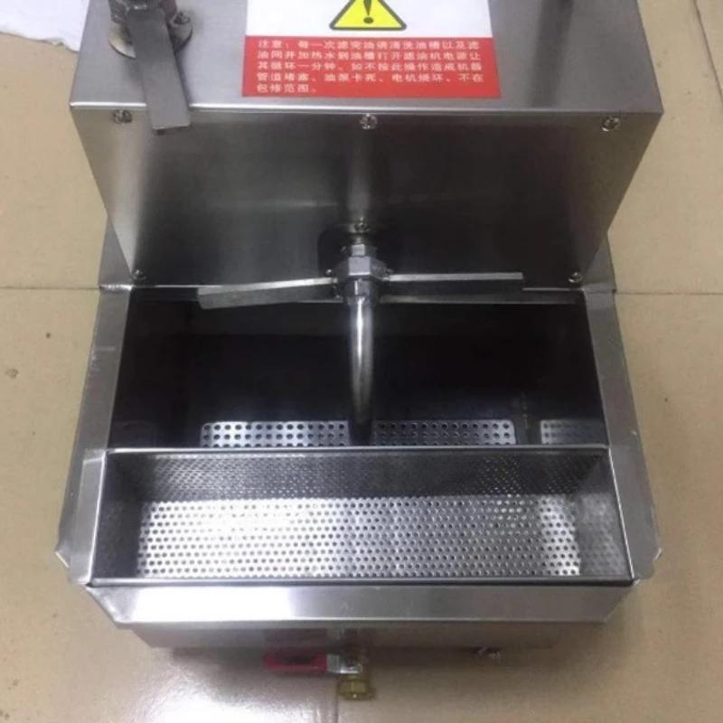 220V Commercial Oil Filter Truck With A  Large Capacity  Food Oil Precision Filter Fried Chicken Shop Oil Filter Truck