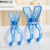 4 Pcs Pinces à Linge Séchantes Portables Transparentes Pince à Linge pour Antidérapant Coupe-Vent Pince à Vêtements Couette pour Organisateur Ménager