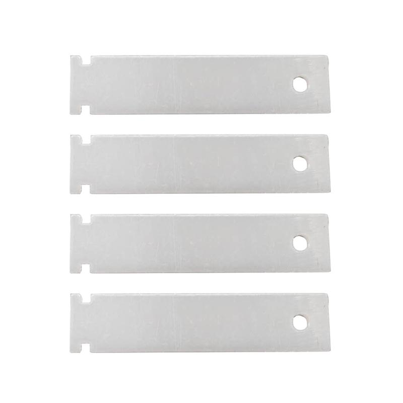 

Set of 4 Various Brand Dryer Slider Pads Easy Operation Design Quick Maintenance Plastic Component Plastic Texture 1