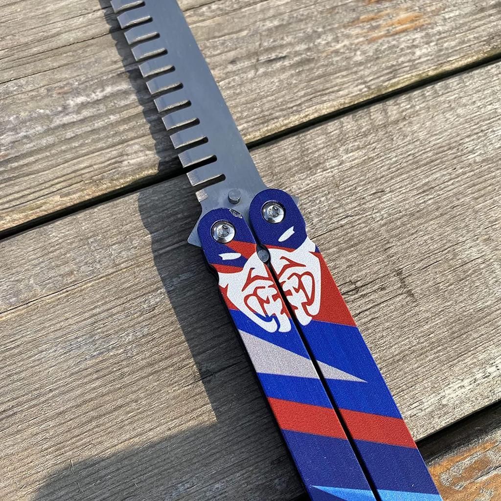 Yoru Comb Butterfly Trainer Hair Peine Head Yoru Knife Training Tool Game Cosplay Collection Gamer Gift