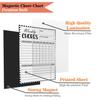 Inkdotpot Magnetic  Whiteboard Weekly Chores Chore  Chart For  Refrigerator  - Dry Erase Behavior Chart For Kids