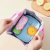 Cartoon Portable Insulated Lunch Box Bag Bento Bag Insulated Refrigerated and Insulated Bag Aluminum Foil Thickened Lunch Bag
