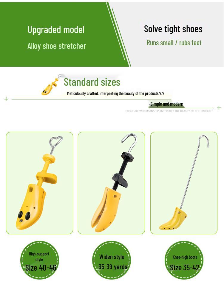 Unisex Shoe Stretcher and Instep Lifter for High Heels