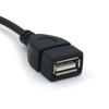 Car Stereos Male Plugs Jacking To USB Female Cord Converter Cable U Disk Aux Cable