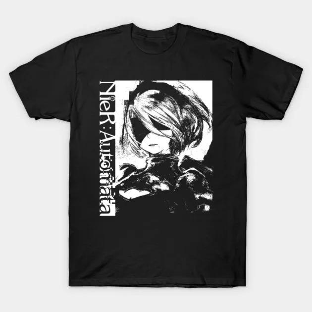 NieR Personalized TShirt AllSeason Loose Couple Style Unisex Y2K Short Sleeve Classic Street Style WOMEN And Unisex Tshirts