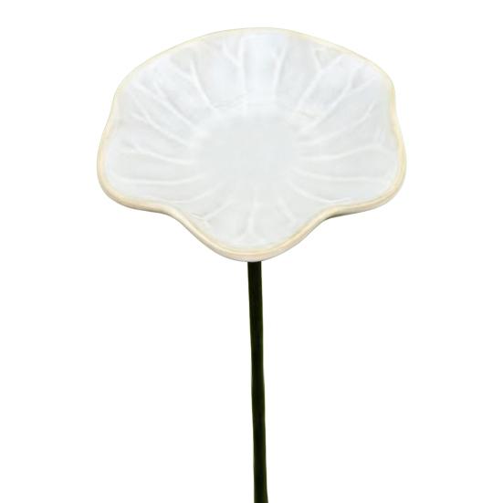Bienenwassertränke mit Ständer, Schmetterlings-Trinkstation Gartenkunst, Vogeltränke mit Blumen für den Außenbereich, Geschenk für Bestäuber