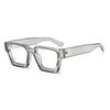 Yellow Square Glasses Women Fashion Oversized Clear Lens Eyeglasses Female Vintage Big Frame Computer Goggles Eyewear Spectacle