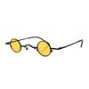 Fujisan Glasses ORIGINAL EVIL Rund Steampunk Kishibe Rohan [meSmart] Sonnenbrille, Spaß, Schlank, Unisex, Robust, Stilvoll, (Gelb)
