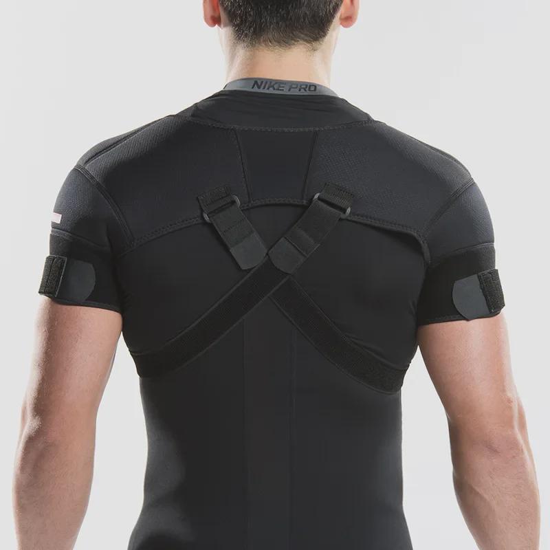 Adjustable Double Shoulder Brace for Back Pain Relief with Cross Straps