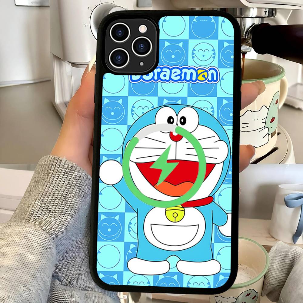 Cartoon D-Doraemons For Magsafe Magnetic Wireless For IPhone 16 15 14 13 12 11 17 Pro Max Plus Phone Case