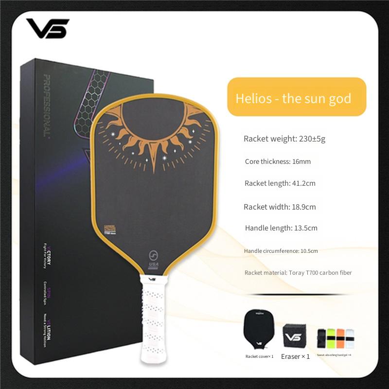 VISPINVO Toray T700 Carbon Pickleball Paddle Thick Honeycomb Core Professional Tournament Racket